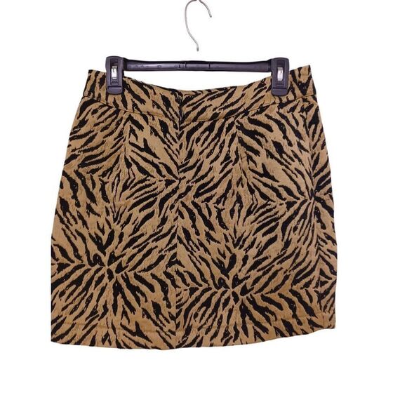 Soncy Skirt High Waist Mini Color Leopard Print Size 00=10 - Picture 3 of 3